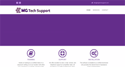 Desktop Screenshot of mgtechsupport.com