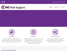 Tablet Screenshot of mgtechsupport.com